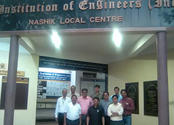 Dr. G. Ranganath, Chairman, IEI,Tamilnadu State Centre visited at IEI