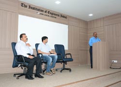 AMIE Induction on 6th Aug, 2016 at Ashoka Virtue Hall, IEI, Nashik Local Centre, PWD Campus, Nashik
