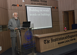 BUILDING ON WORDS; WORDS ON BUILDINGS